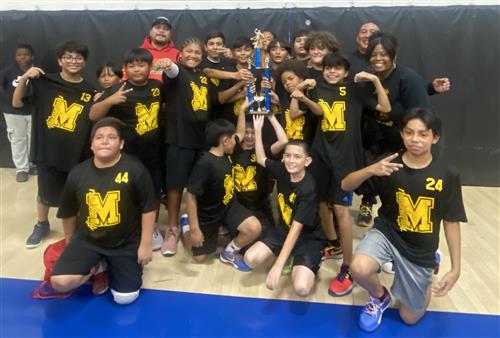 2024-25 5-6 Boys Basketball Champions Division 2 - Manzanita